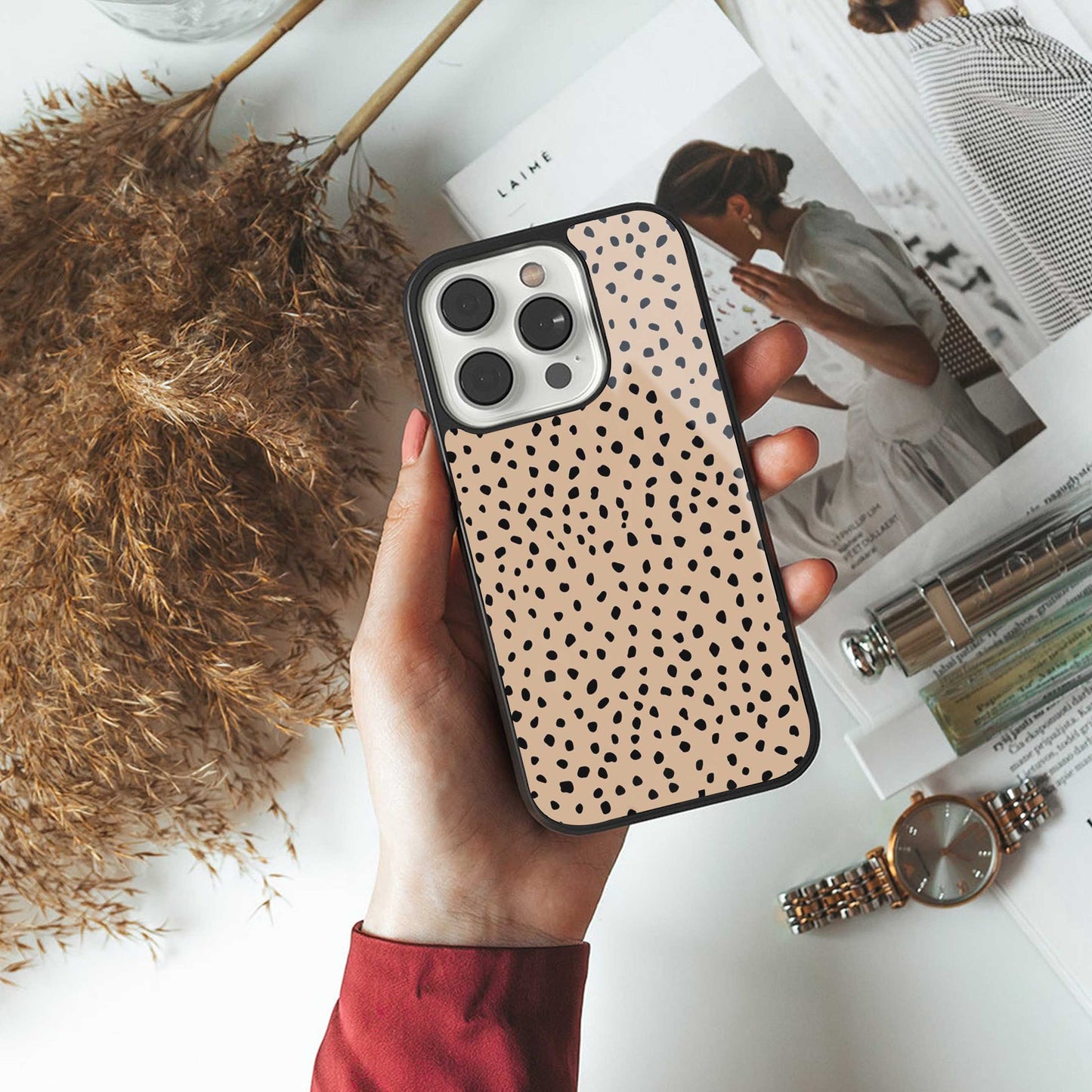 Earthy Terrain Phone Case for Iphone 16 | Glass Case
