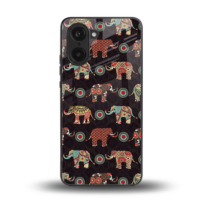 Elephant Art back phone cover | glass case for oneplus nord ce5 5g