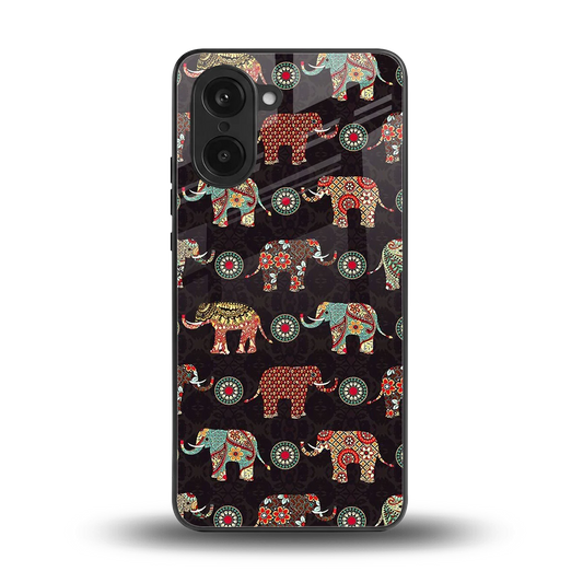 Elephant Art back phone cover | glass case for oneplus nord ce5 5g
