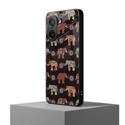 Elephant Art oneplus nord ce5 5g mobile cover | shockproof glass phone case