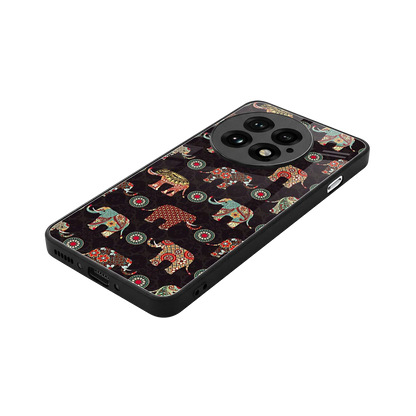 Elephant Art stylish phone case for oneplus 13 | glossy glass and slim fit