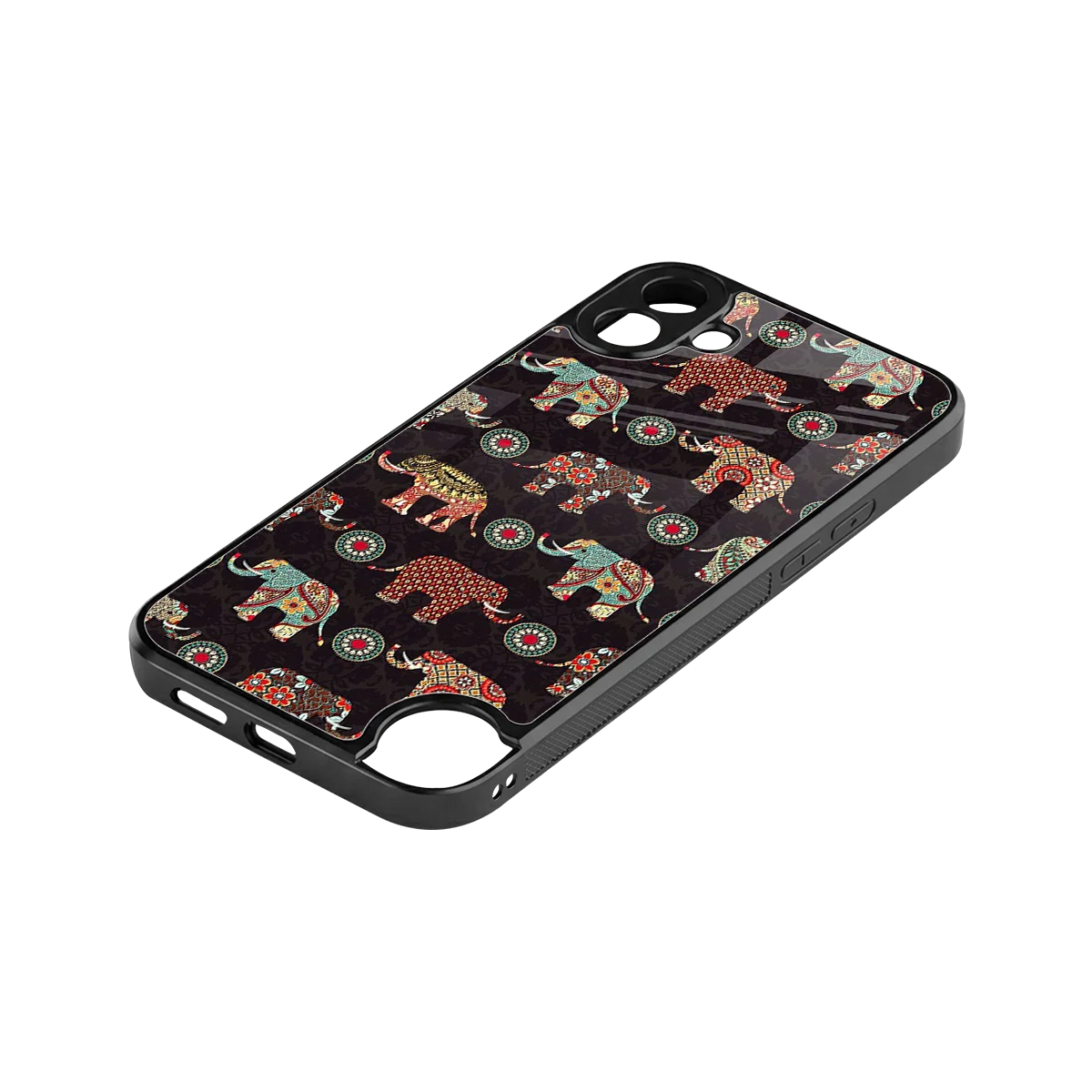 Elephant Art stylish phone case for cmf nothing phone 1 | glossy glass and slim fit