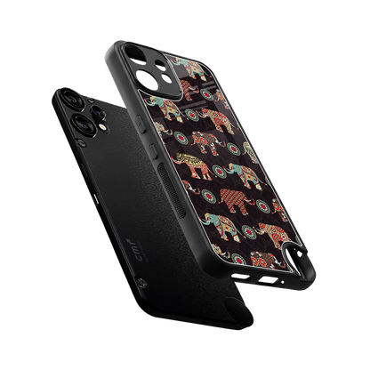 Elephant Art sleek cmf nothing phone 2 pro cover with tempered glass back and TPU edges