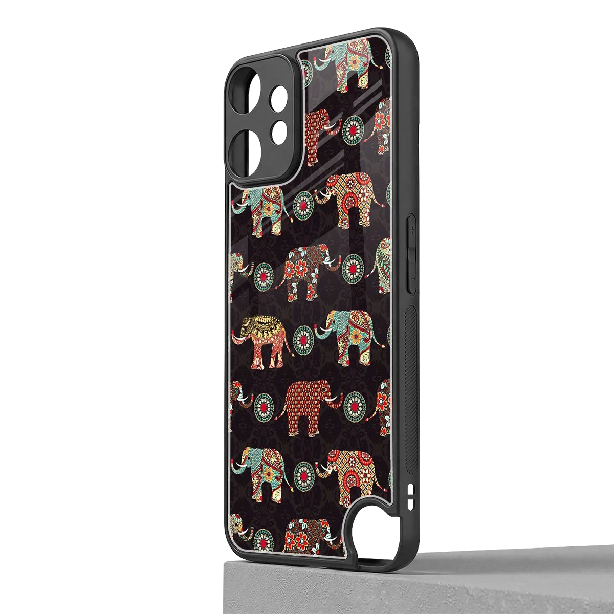 Elephant Art cmf nothing phone 2 pro mobile cover | shockproof glass phone case