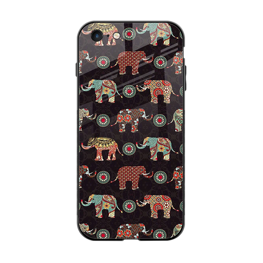 Elephant Art back phone cover | glass case for iphone 6