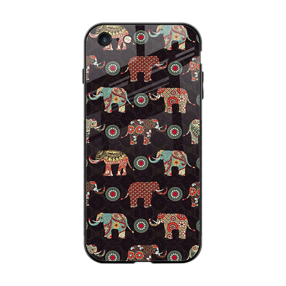 Elephant Art back phone cover | glass case for iphone 8