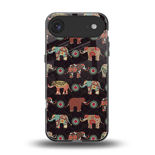 Elephant Art back phone cover | glass case for iphone air