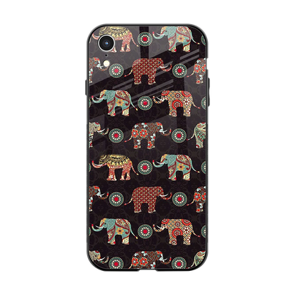 Elephant Art back phone cover | glass case for iphone xr