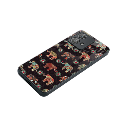 Elephant Art stylish phone case for motorola edge 40 neo 5g | glossy glass and slim fit