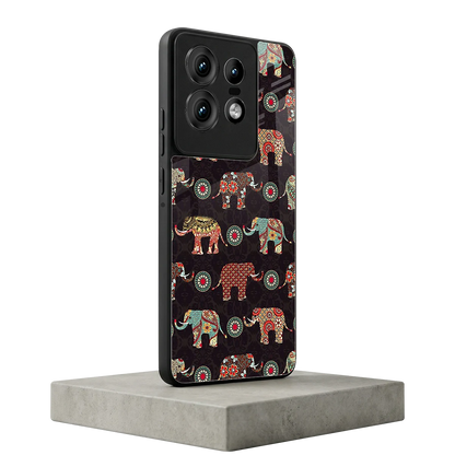 Elephant Art motorola edge 50 pro mobile cover | shockproof glass phone case