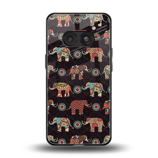 Elephant Art back phone cover | glass case for nothing phone 2a plus