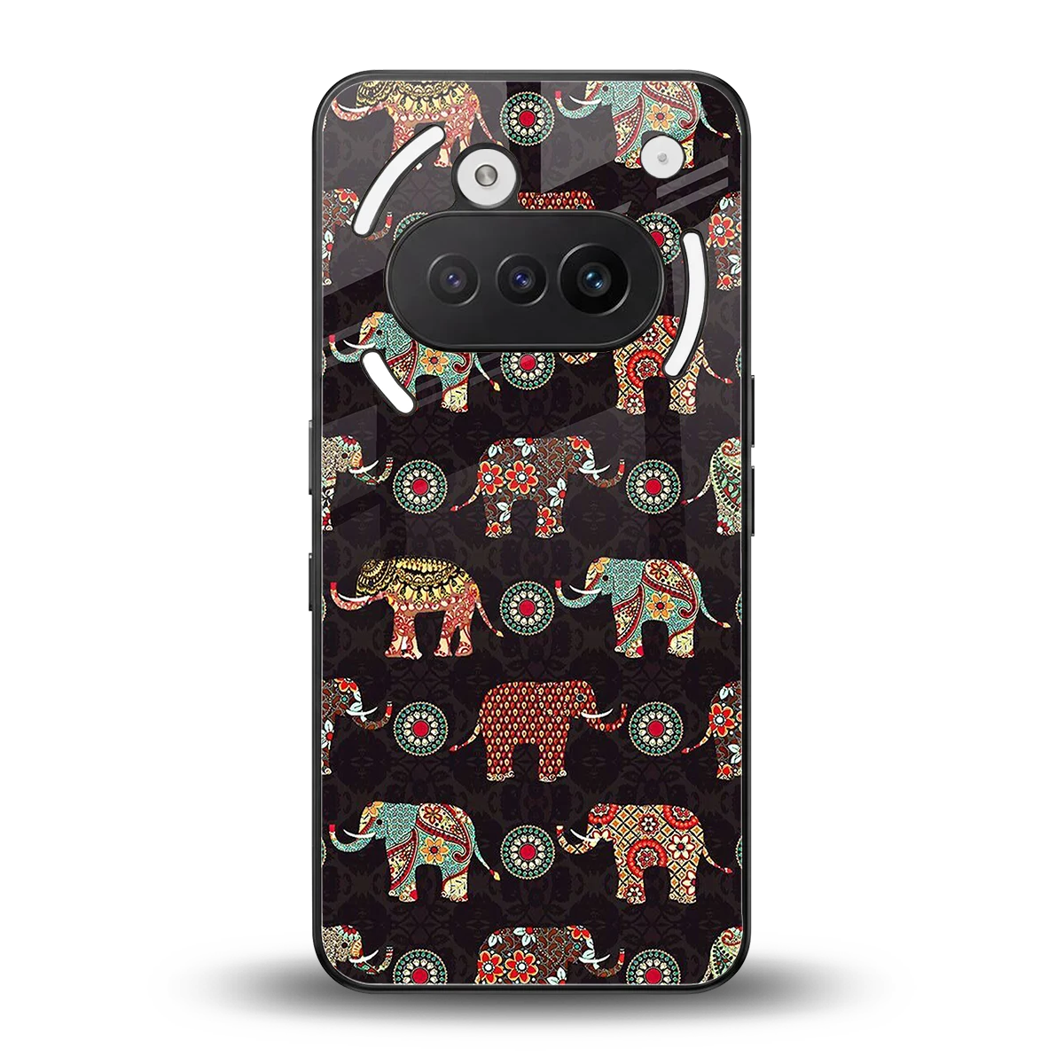 Elephant Art back phone cover | glass case for nothing phone 3a