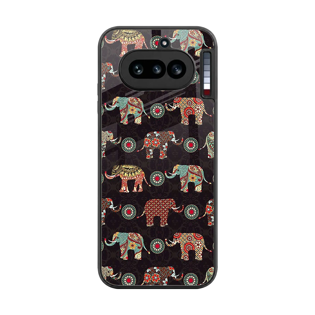 Elephant Art back phone cover | glass case for nothing phone 4a