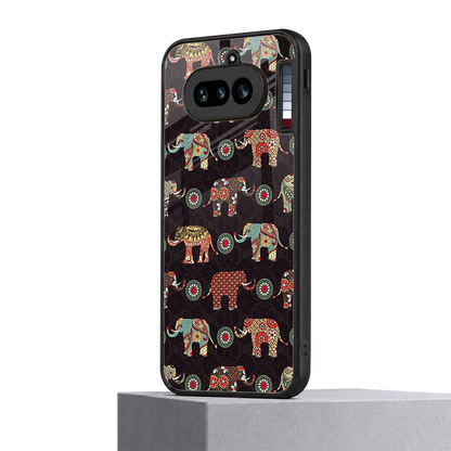 Elephant Art nothing phone 4a mobile cover | shockproof glass phone case