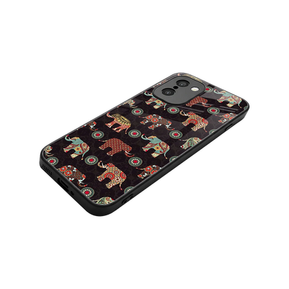 Elephant Art stylish phone case for oneplus 15r | glossy glass and slim fit