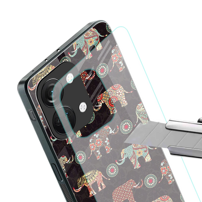 Elephant Art stylish phone case for oneplus nord 3 | glossy glass and slim fit