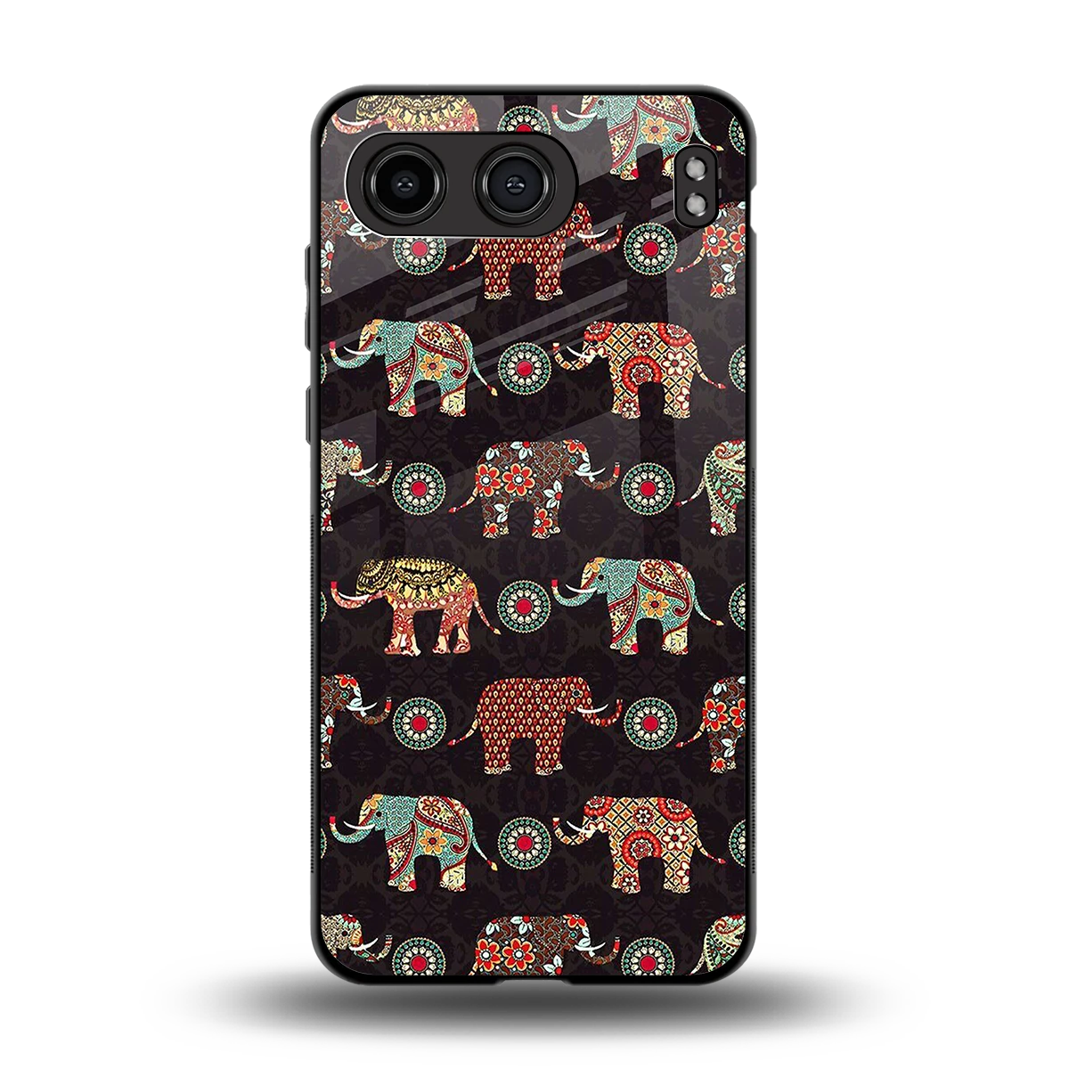 Elephant Art back phone cover | glass case for oneplus nord 4
