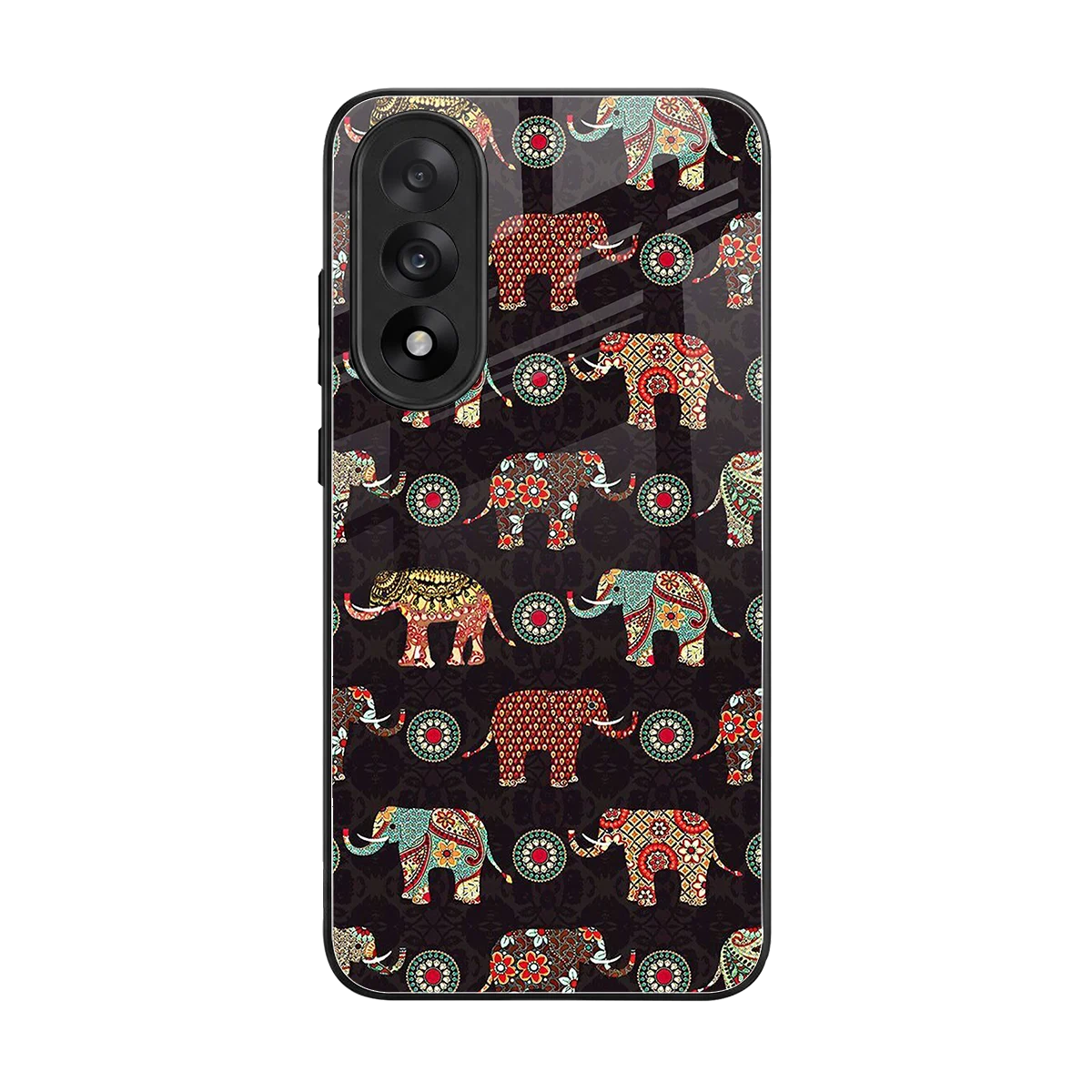 Elephant Art back phone cover | glass case for oneplus nord 5