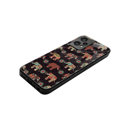 Elephant Art stylish phone case for oneplus nord ce 2 lite | glossy glass and slim fit
