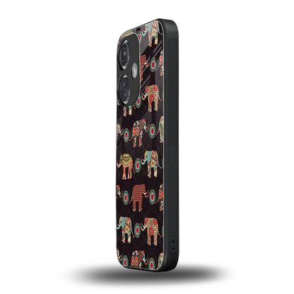 Elephant Art oneplus nord ce 3 mobile cover | shockproof glass phone case