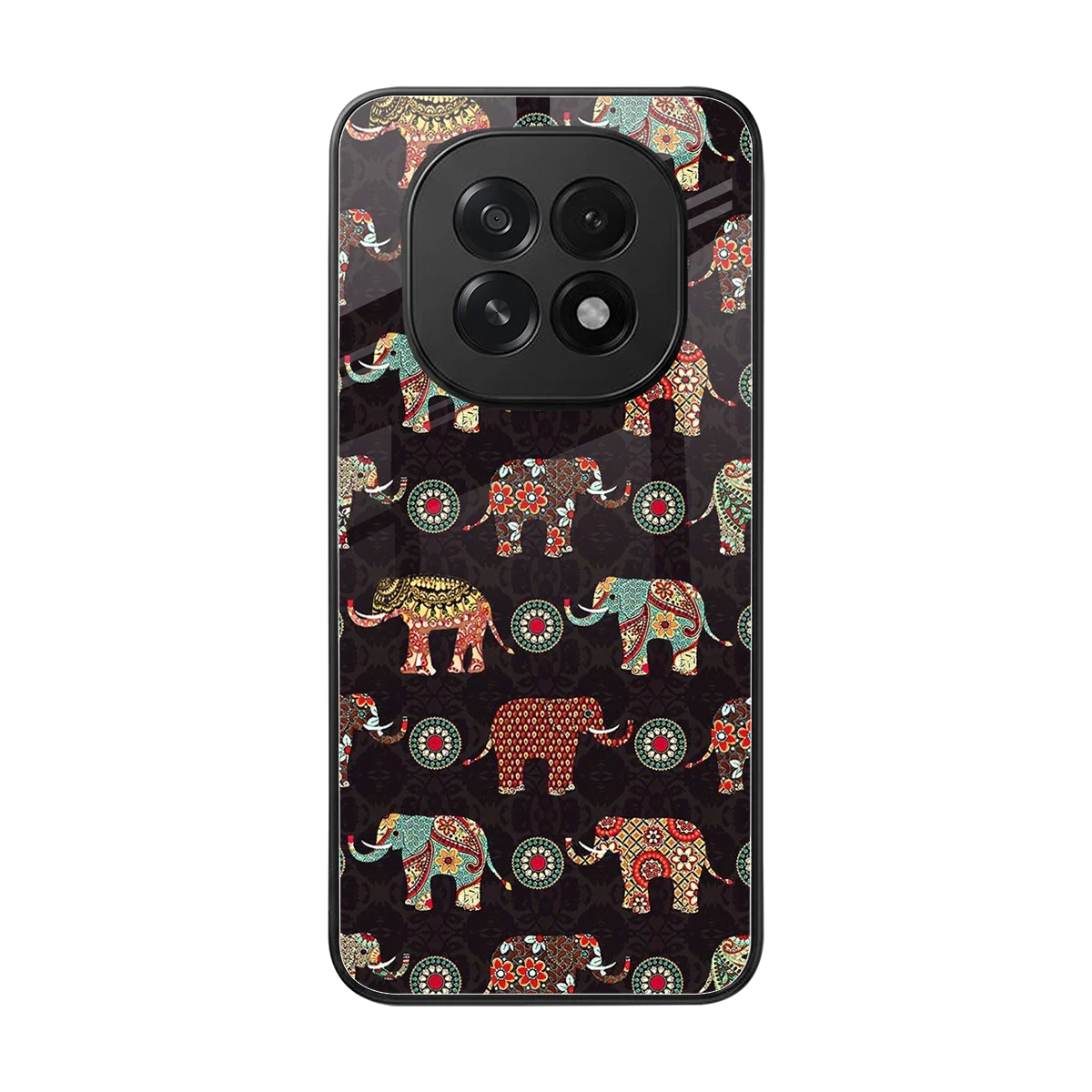 Elephant Art back phone cover | glass case for oppo f29 5g