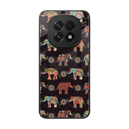 Elephant Art back phone cover | glass case for oppo f29 5g