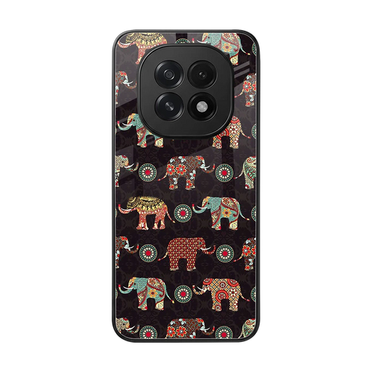 Elephant Art back phone cover | glass case for oppo f29 5g