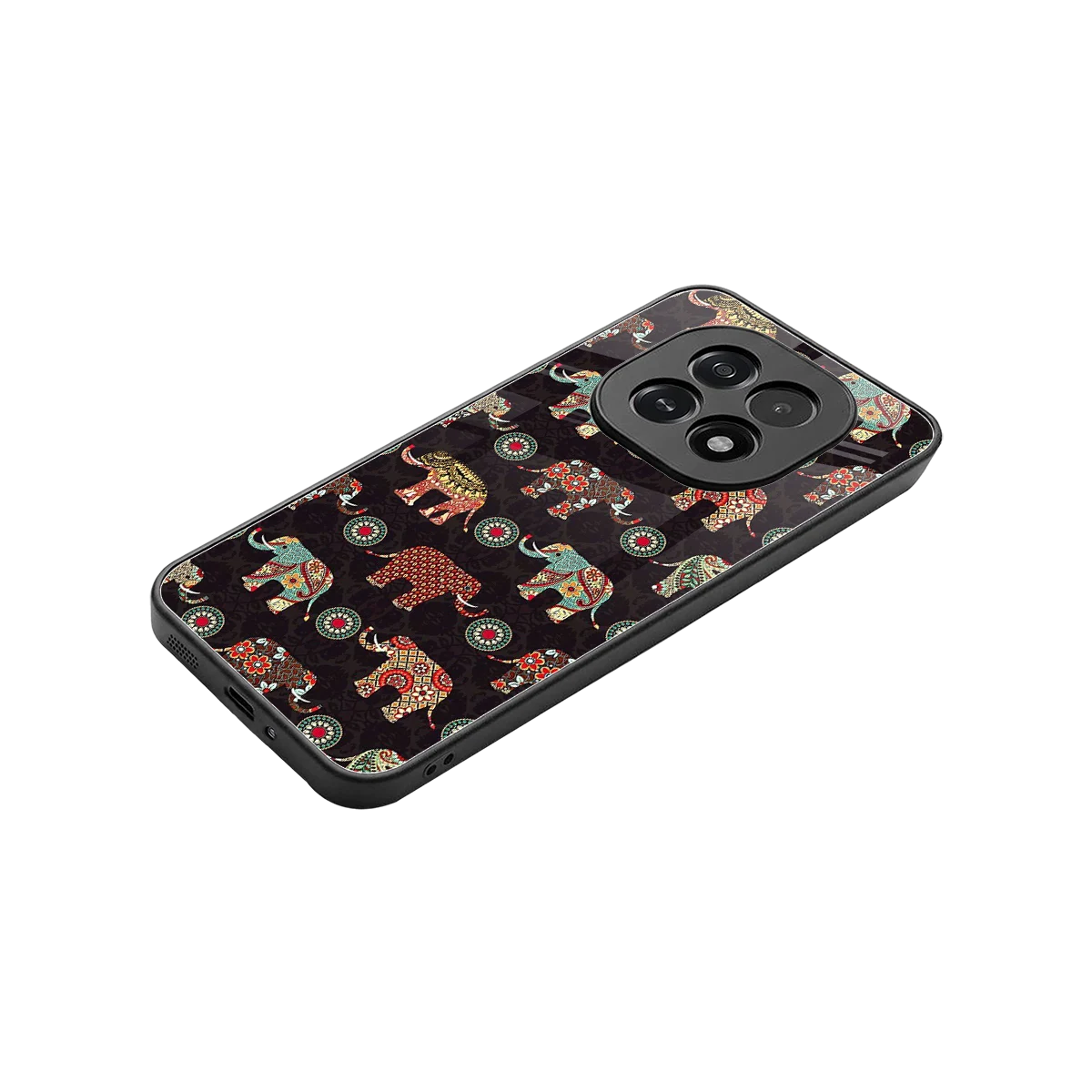Elephant Art stylish phone case for oppo f29 5g | glossy glass and slim fit