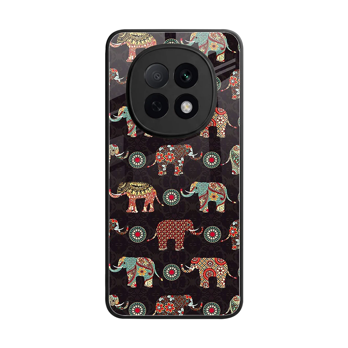 Elephant Art back phone cover | glass case for oppo f29 pro 5g
