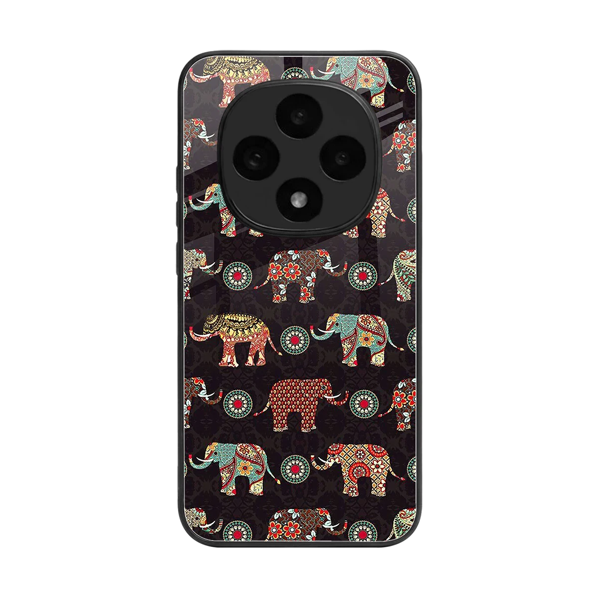 Elephant Art back phone cover | glass case for oppo f31 pro 5g