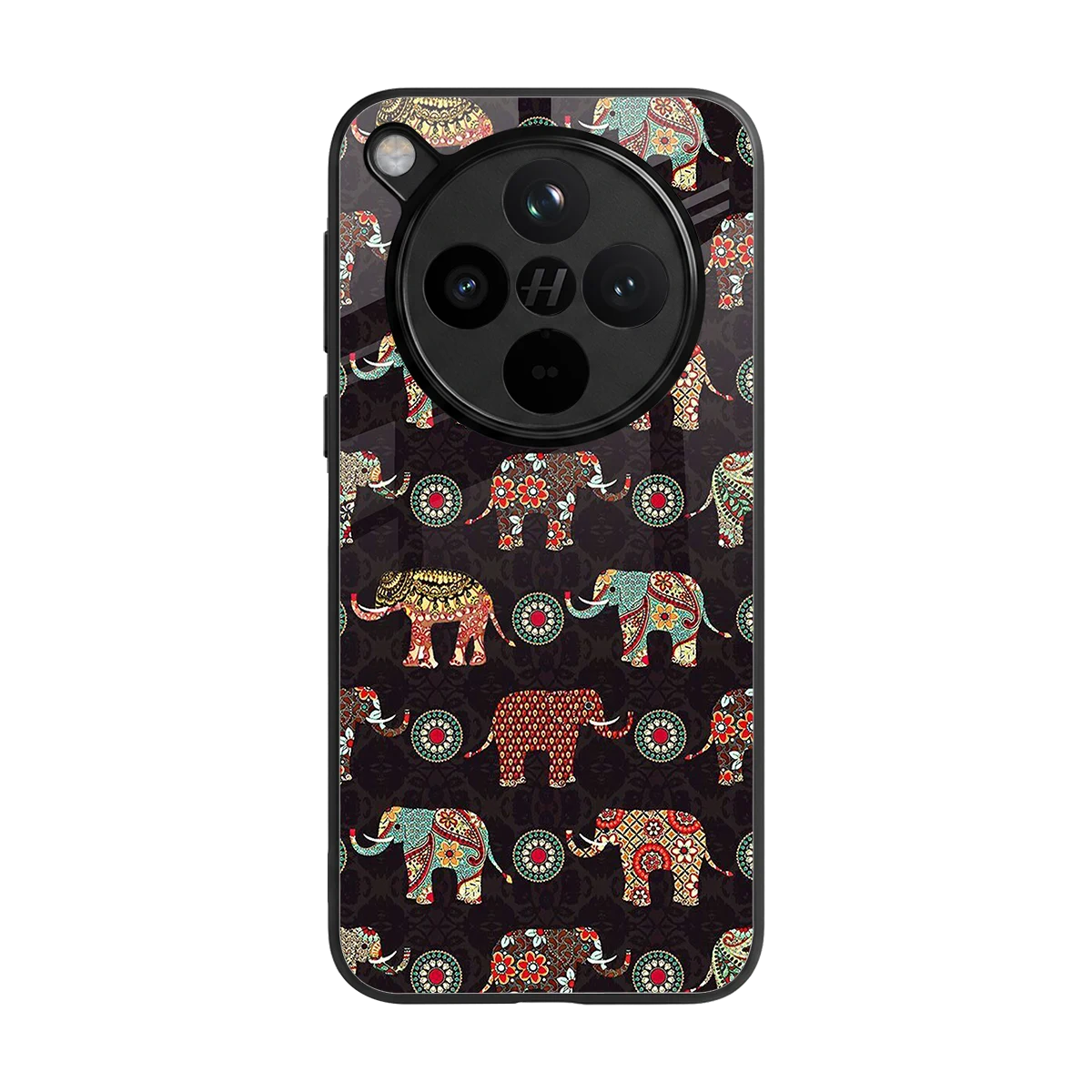 Elephant Art back phone cover | glass case for oppo find x8