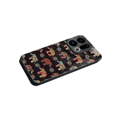 Elephant Art stylish phone case for oppo find x9 | glossy glass and slim fit