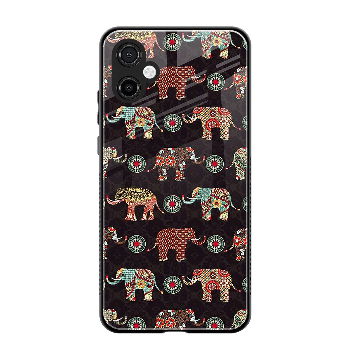 Elephant Art back phone cover | glass case for samsung galaxy a06 5g