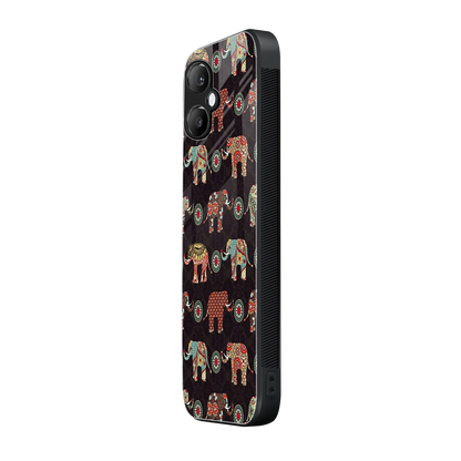 Elephant Art samsung galaxy a06 5g mobile cover | shockproof glass phone case