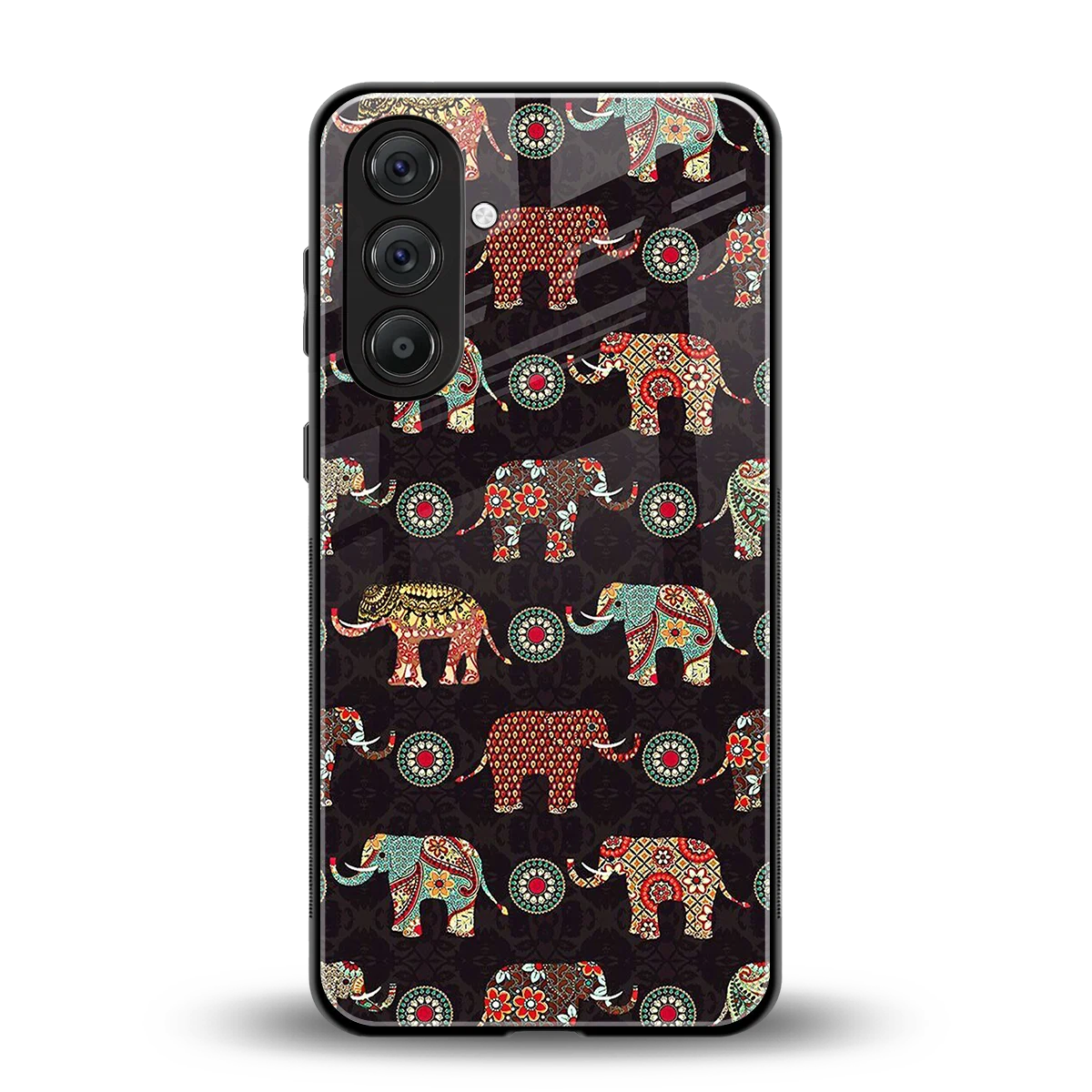 Elephant Art back phone cover | glass case for samsung galaxy a37 5g