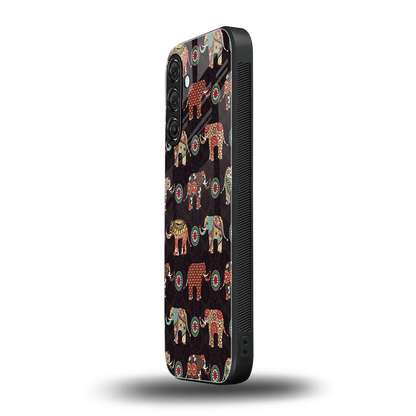 Elephant Art samsung galaxy a37 5g mobile cover | shockproof glass phone case