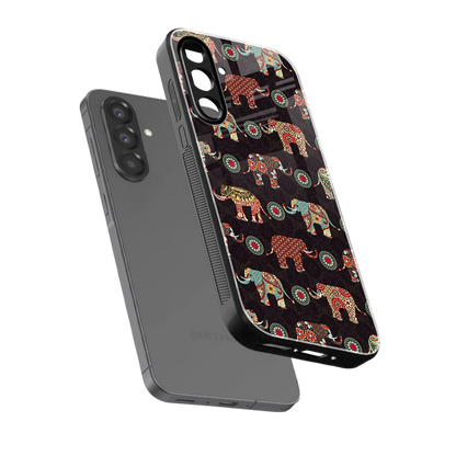 Elephant Art sleek samsung galaxy a37 5g cover with tempered glass back and TPU edges