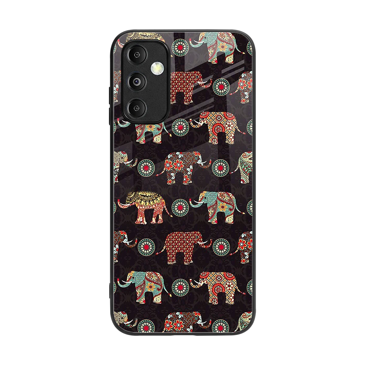 Elephant Art back phone cover | glass case for samsung galaxy m14 5g