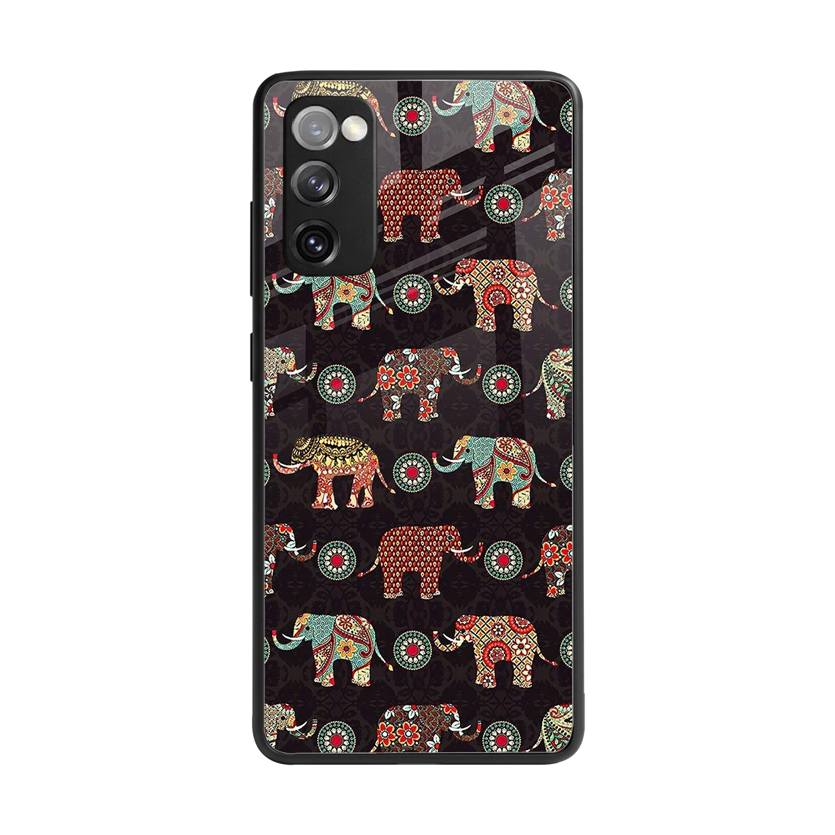 Elephant Art back phone cover | glass case for samsung galaxy s20 fe