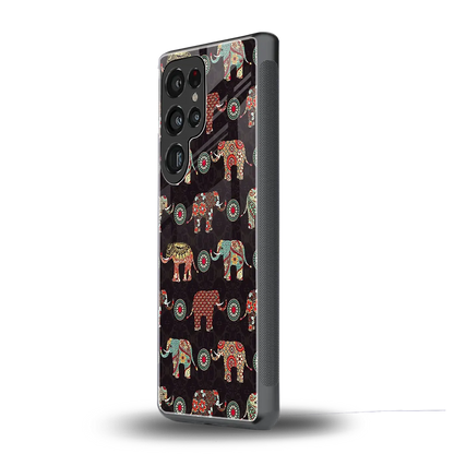Elephant Art samsung galaxy s26 ultra mobile cover | shockproof glass phone case