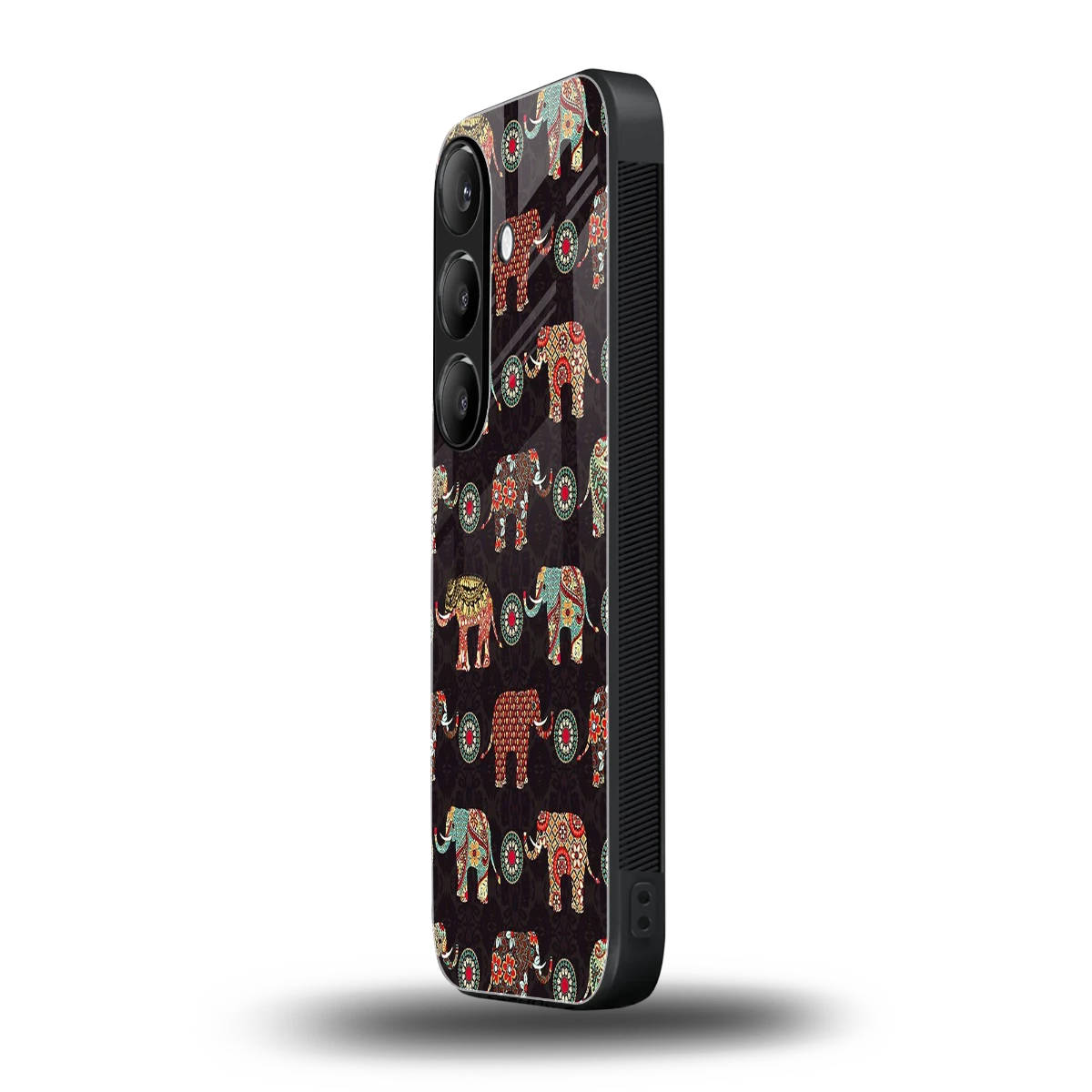 Elephant Art samsung galaxy s26 mobile cover | shockproof glass phone case