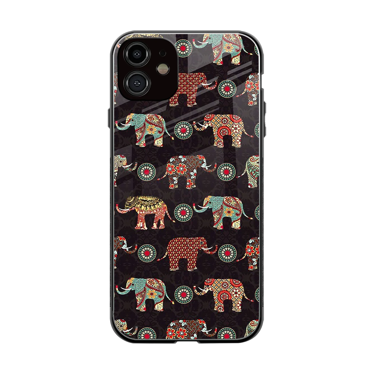 Elephant Art back phone cover | glass case for iphone 11