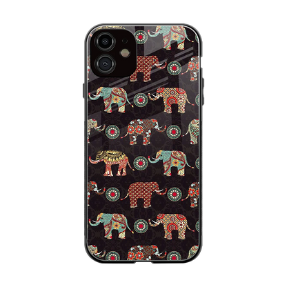 Elephant Art back phone cover | glass case for iphone 11