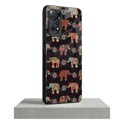 Elephant Art redmi note 11 pro mobile cover | shockproof glass phone case
