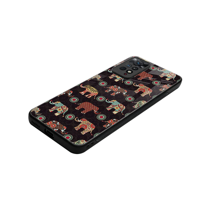 Elephant Art stylish phone case for redmi note 11 pro | glossy glass and slim fit