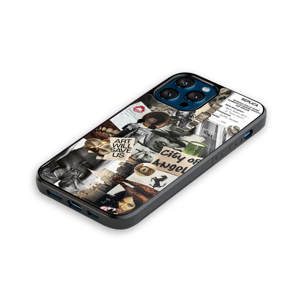 Luxury Glass Back Mobile Cover for iPhone, Samsung Galaxy, OnePlus, Pixel, Redmi & More