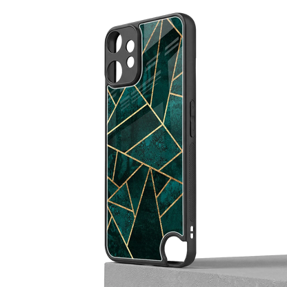 Emerald Geometry cmf nothing phone 2 pro mobile cover | shockproof glass phone case