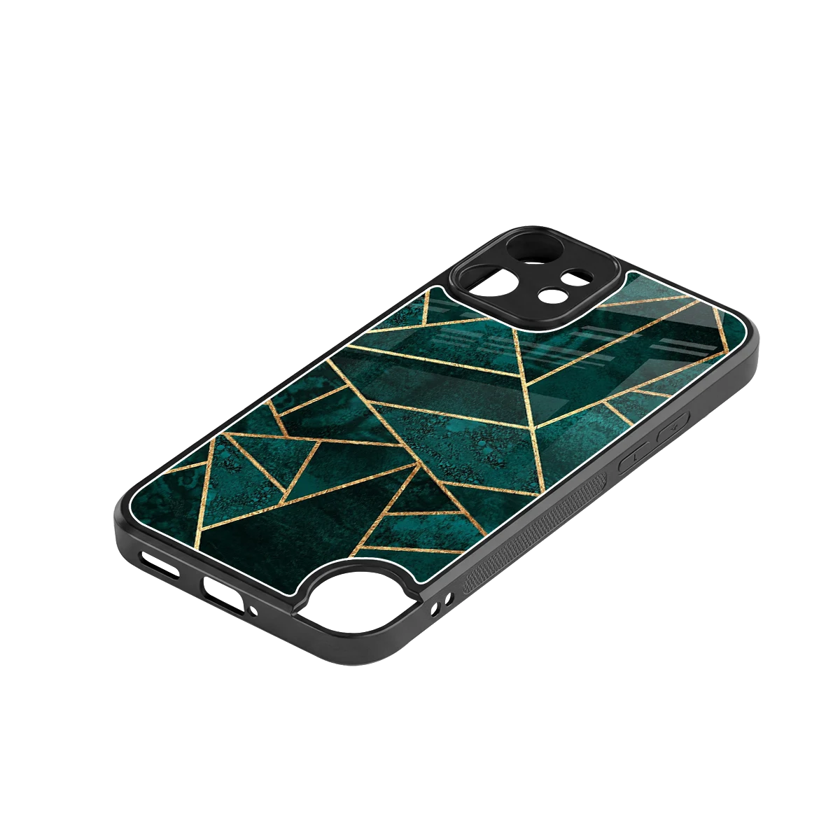 Emerald Geometry stylish phone case for cmf nothing phone 2 pro | glossy glass and slim fit