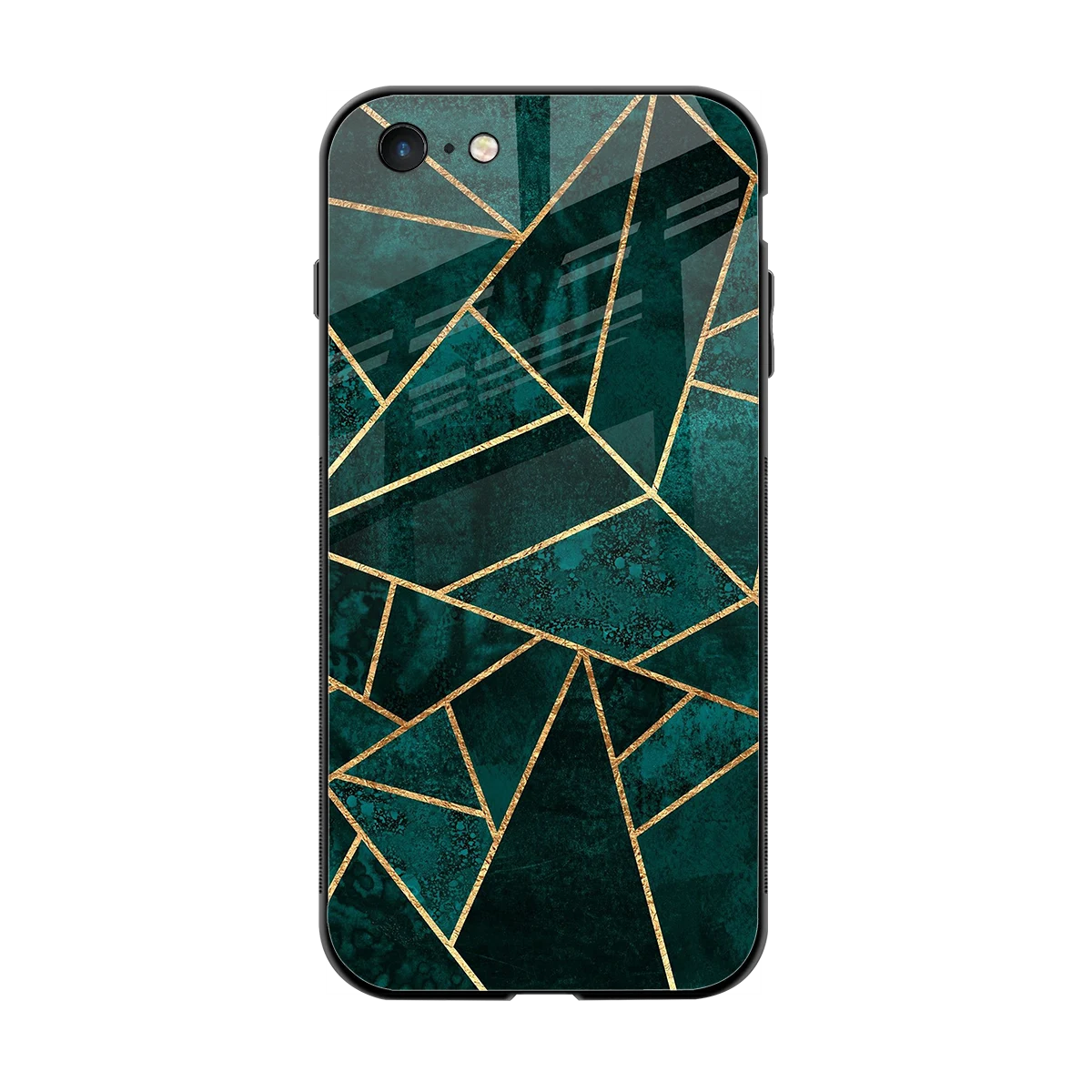 Emerald Geometry back phone cover | glass case for iphone 6s plus