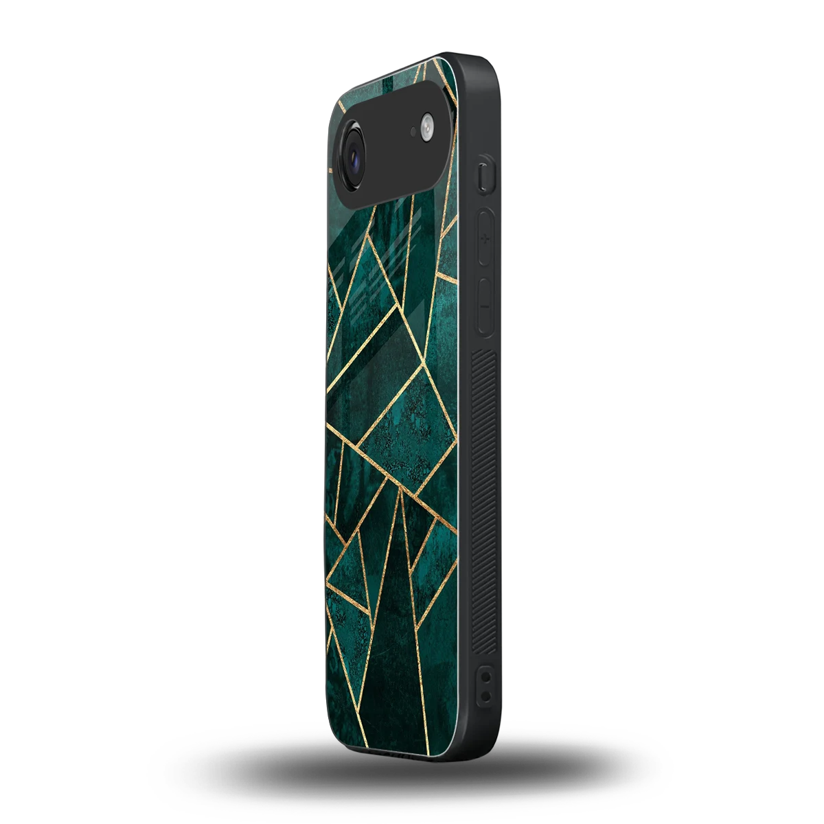 Emerald Geometry iphone air mobile cover | shockproof glass phone case